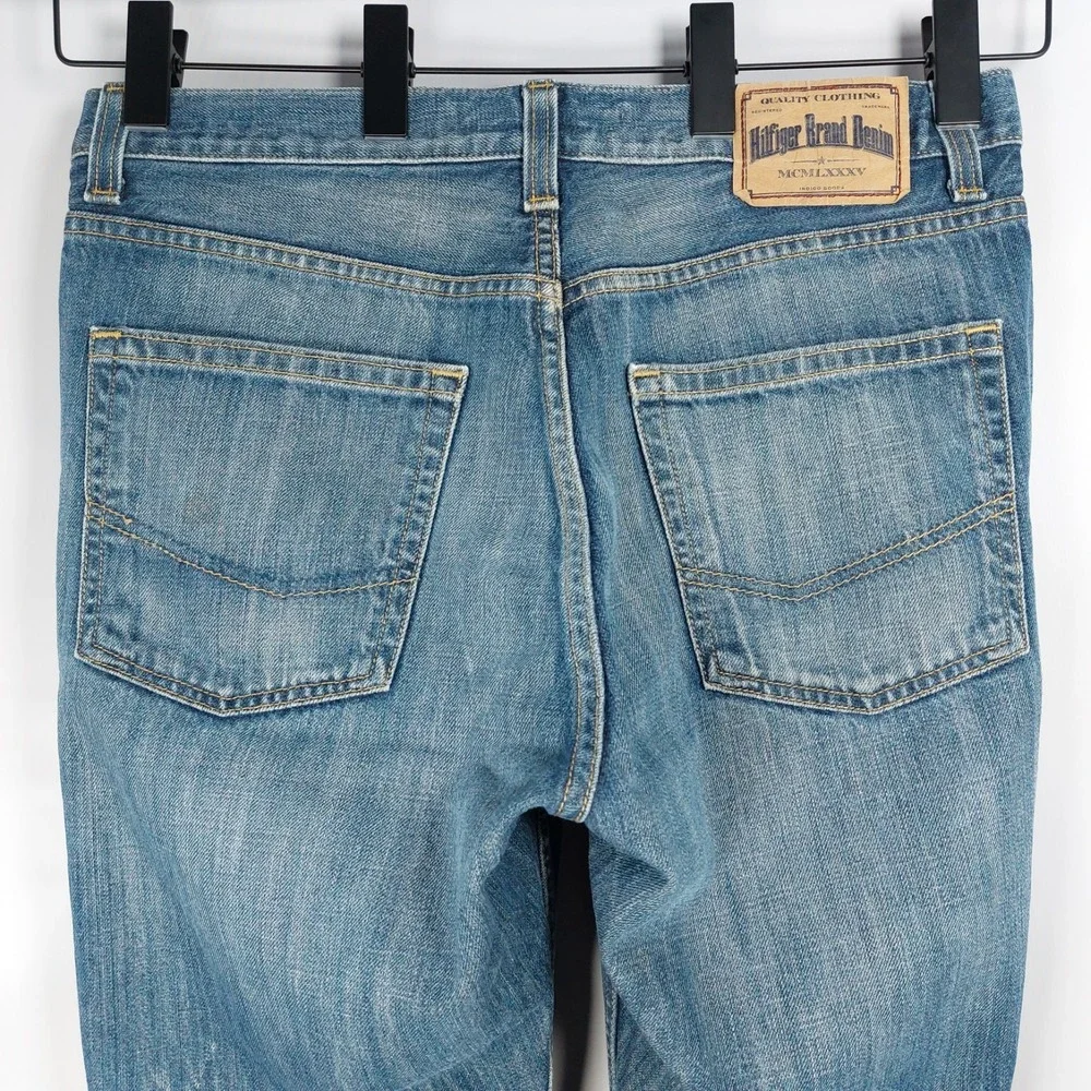 Tommy Hilfiger Freedom Relaxed Jean Mens 33 (34)‎ x30 Blue Denim Pants